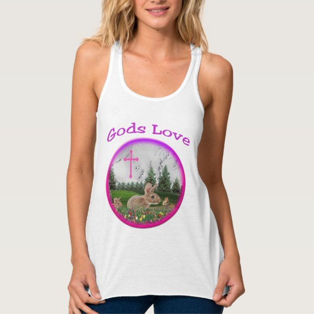 gods Love Tank Top (Front)