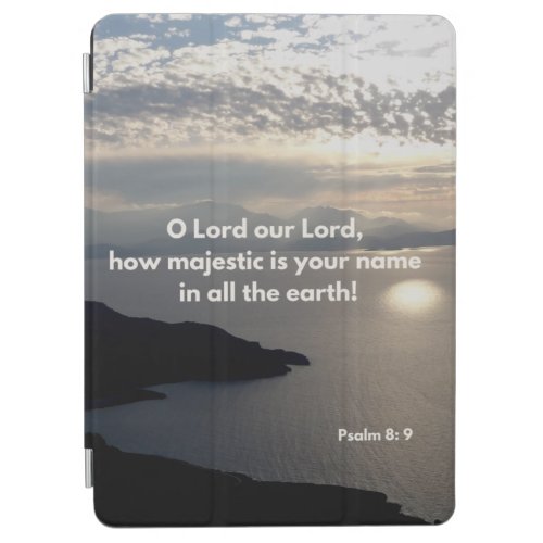 Gods Majestic Name And Sunset Psalm 89 Christian iPad Air Cover