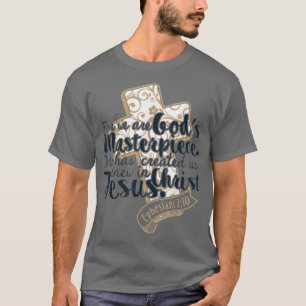 God's Masterpiece Christian Gift Bible Verse T-Shi T-Shirt
