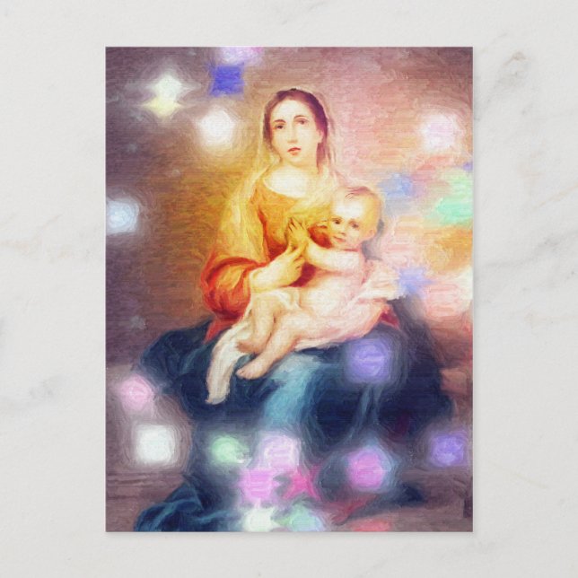 God's Masterpiece Is Mother Postcard (Front)