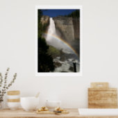 God's Masterpiece Vernal Falls Rainbow Poster (Kitchen)