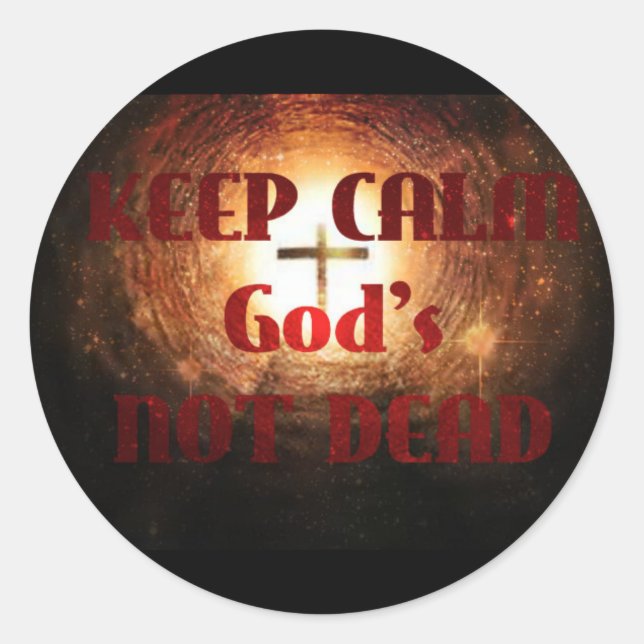 God's Not Dead Sticker (Front)