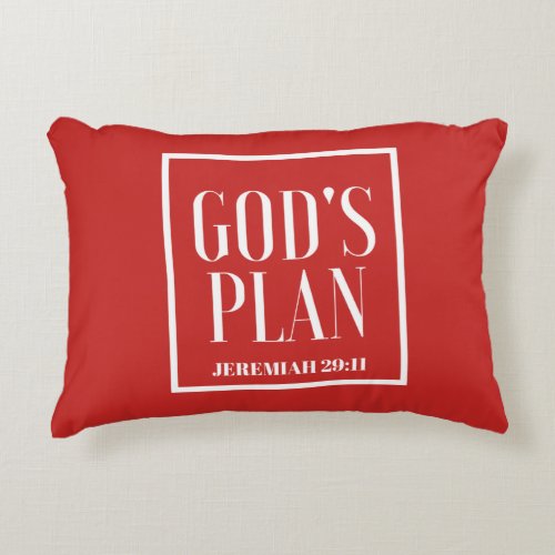 Gods Plan Decorative Pillow