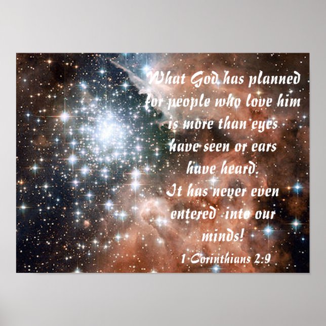 God's Plan Poster (Front)