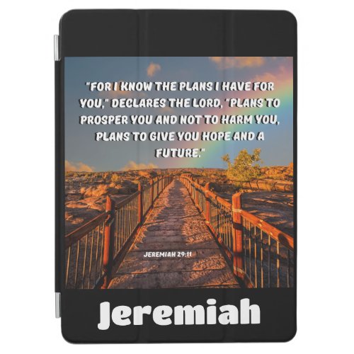 Gods Plans Are Good Jeremiah 2911 Bible Verse iPad Air Cover