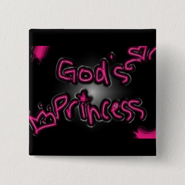 Gods Princess Button (Front)