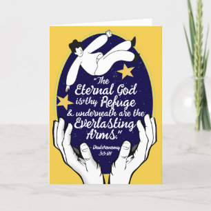 God's Promise for your Every Need - Deut. 33:27 Thank You Card