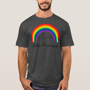 Gods Promise Genesis 913 Christian Rainbow T-Shirt