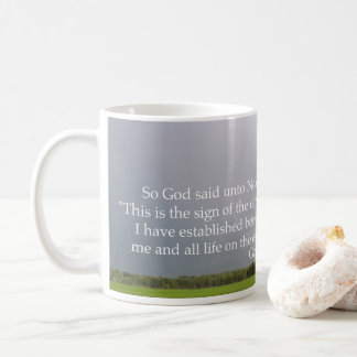 God's Promise in the Rainbow Coffee Mug