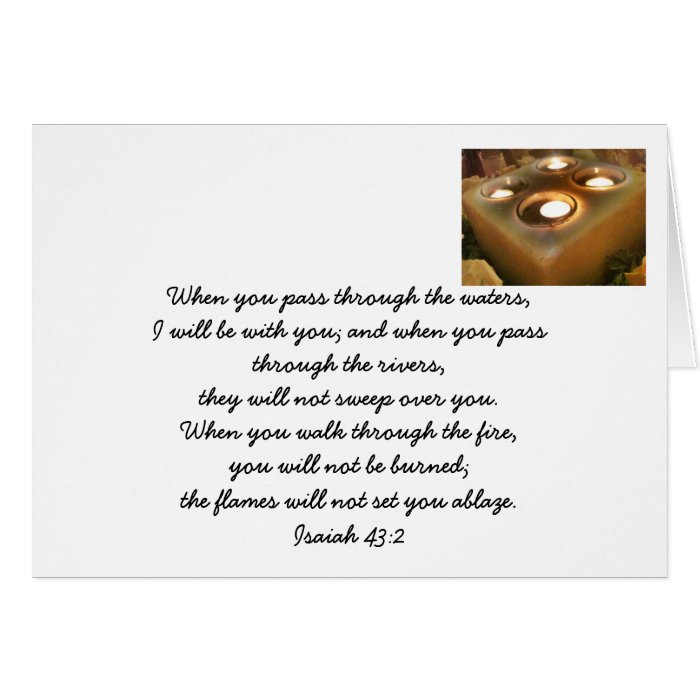 God's promise note card