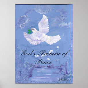 God's  Promise of Peace Poster