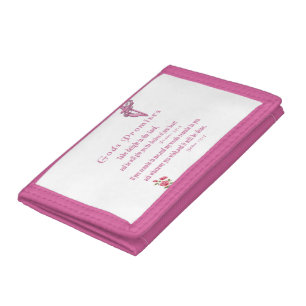 Gods promises tri-fold wallet