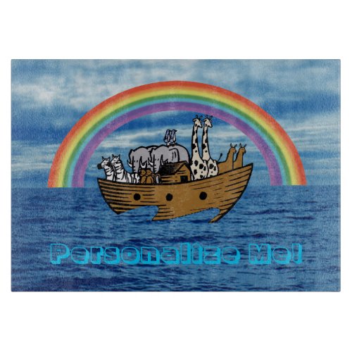 Gods Rainbow Covenant _ Personalize Me Cutting Board