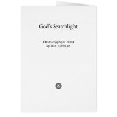 God's Searchlight Cards (Back)