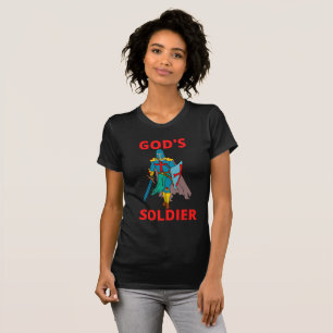 God's Soldier In Arms Women's T-Shirt
