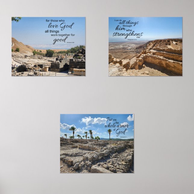 God's Strength Art Print Set (Front)