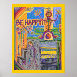 God's String Mind Map V Poster