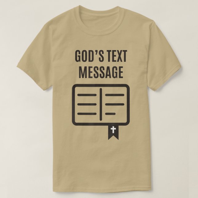Gods Tet MessageBible Funny Christian  T-Shirt (Design Front)