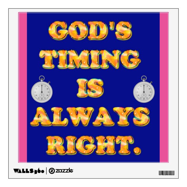 Stickers It Is All In HIS Timing Sticker Paper, Party & Kids