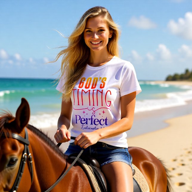 God's Timing Is Perfect Christian T-Shirt (Creator Uploaded)