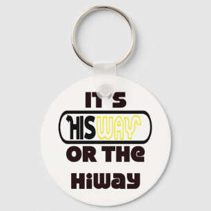 God's Way Christian Keychain