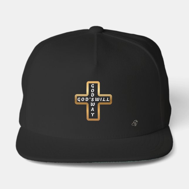 God's Will, God's Way Cross Cap (Front)