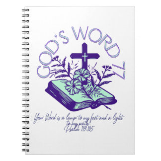 God's Word 77 Psalm Scripture Notebook