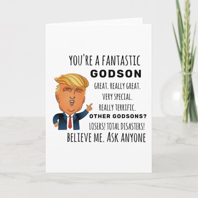 Godson Best Gift Card (Front)