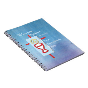 Godson, First Holy Communion, Blue Notebook