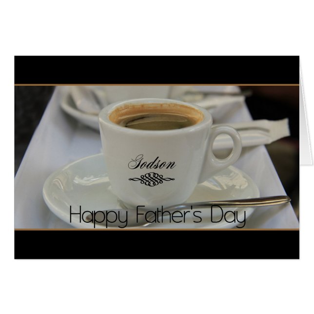 Godson  Happy Father's Day Cards (Front Horizontal)