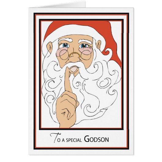 Godson Jolly Old St Nick Cards (Front)