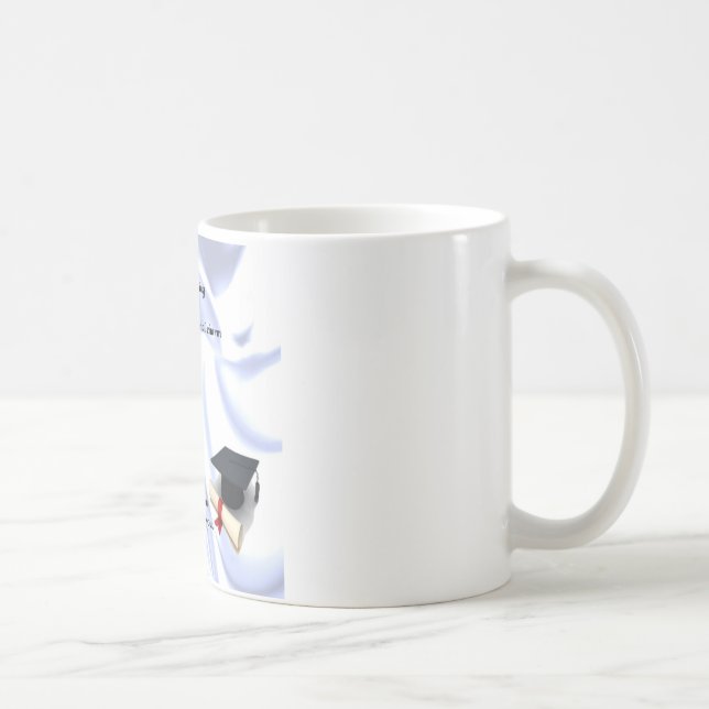 Godson poem - Graduation design Coffee Mug (Right)