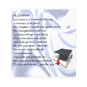 Godson poem - Graduation design Notepad