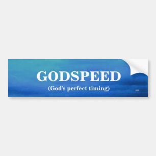 GODSPEED BUMPER STICKER