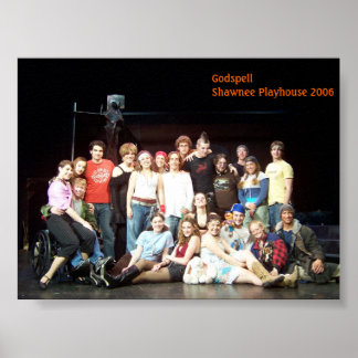 Godspell Shawnee Playshouse 2006 Cast Poster