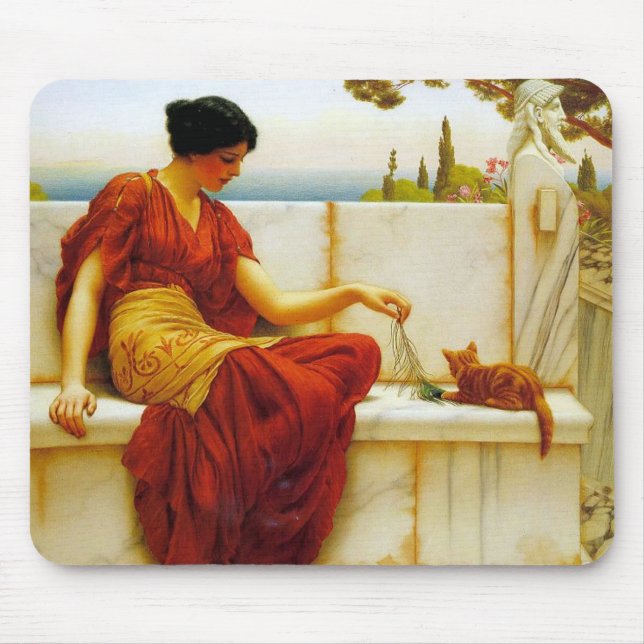 Godward’s “The Tease” Mouse Pad (Front)