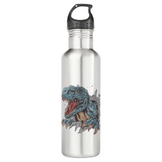 godzilla 2 stainless steel water bottle
