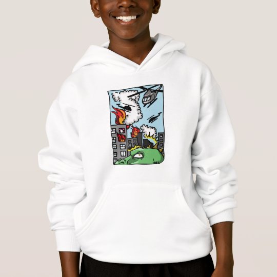 Godzilla Hoodie | Zazzle.com