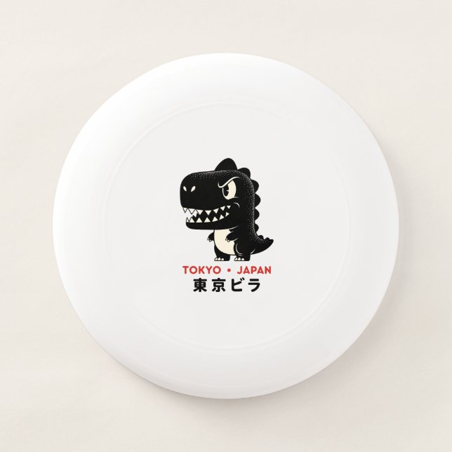 Godzilla tokyo japan Wham-O frisbee (Front)