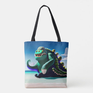 Godzilla Tote Bag