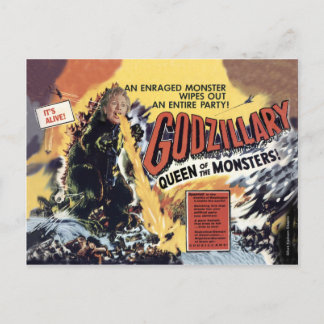 Godzillary - Queen of the Monsters Postcard