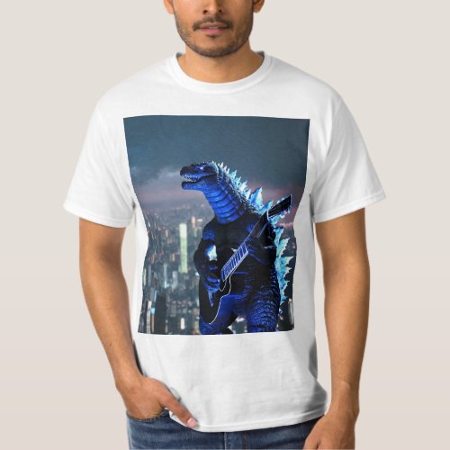 Godzillas Serenade A Night in Tokyo T_Shirt