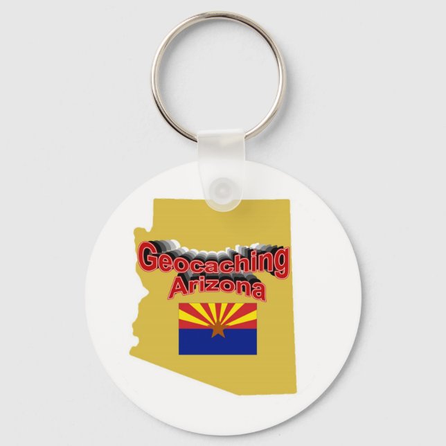 Goecaching Arizona Key Chain (Front)
