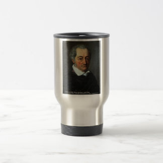 Goethe Love Quote Travel Mugs Love/Ideal Thing