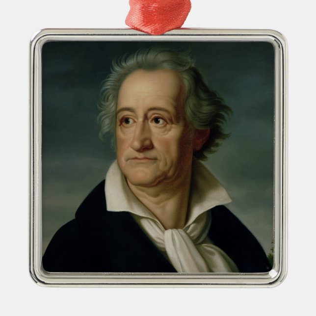 Goethe Metal Ornament (Front)