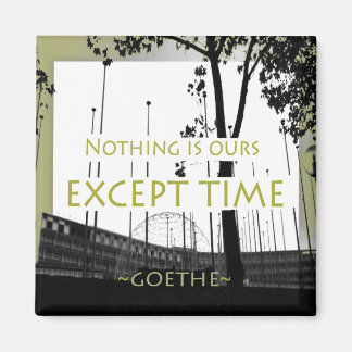 Goethe Motivational quotes Magnet