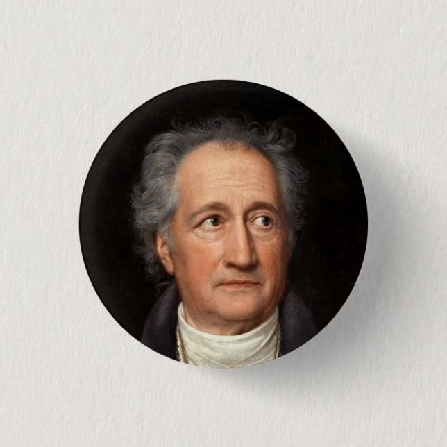 goethe pinback button (Front)