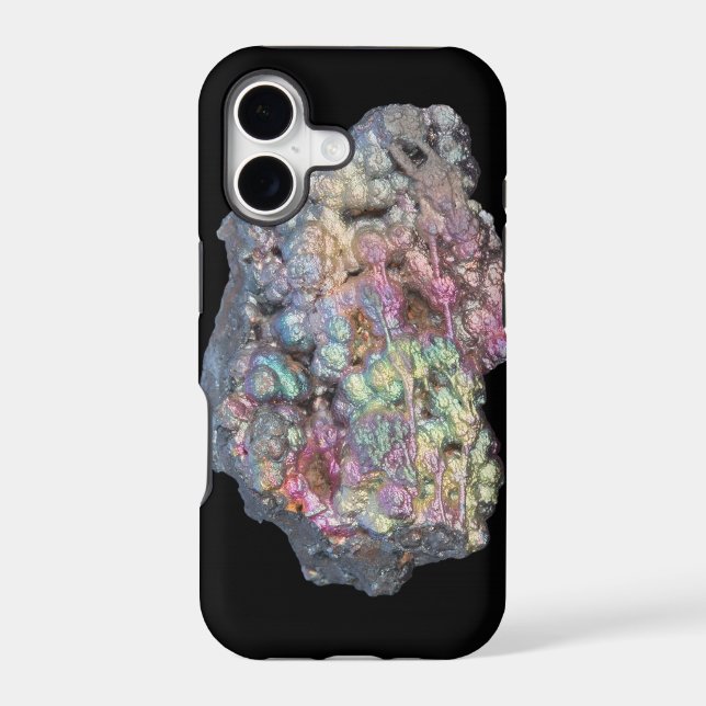 Goethite Showing Iridescence Iphone Case (Back)
