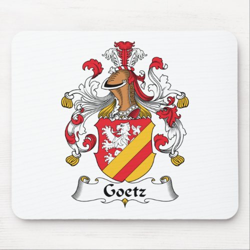 Goetz Family Crest Mouse Pad