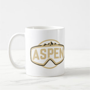 Goggles Aspen Snowmass Colorado ski resort gifts Coffee Mug